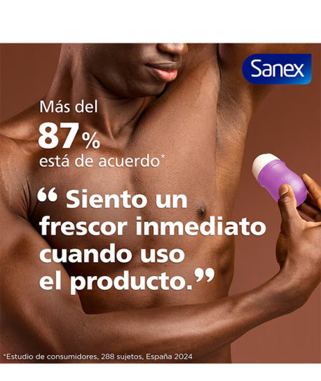 SANEX DERMO+ INVISIBLE DESODORANTE ROLL-ON