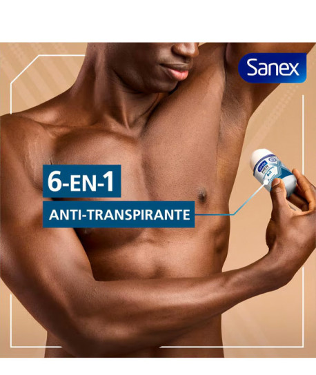 SANEX MEN ACTIVE CONTROL 6 EN 1 DESODORANTE ROLL-ON