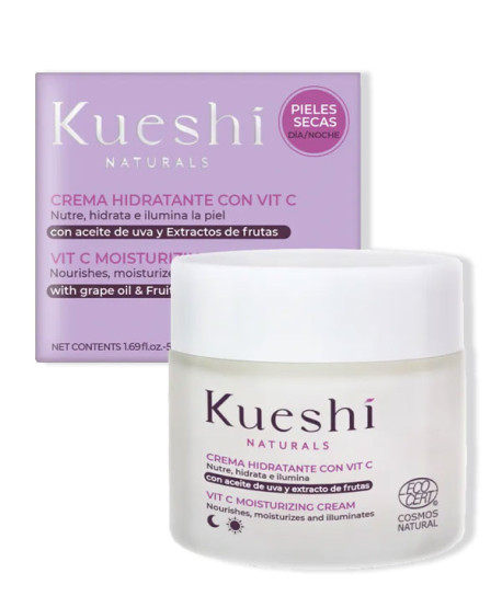 CREMA HIDRATANTE CON VITAMINA C PIEL SECA