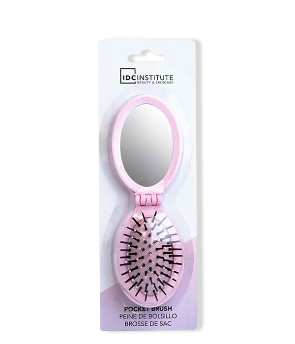 CEPILLO DE BOLSILLO CON ESPEJO