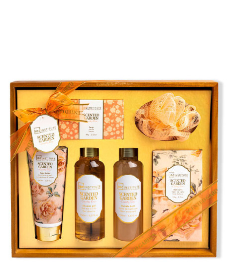 SCENTED GARDEN COUNTRY ROSE ESTUCHE MADERA