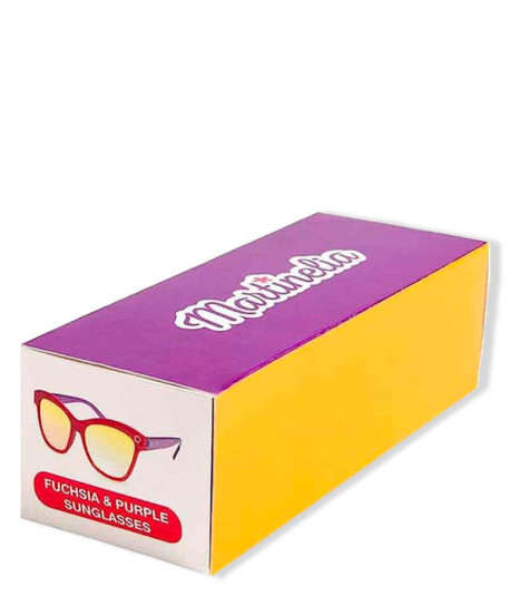 FUCHSIA & PURPLE SUNGLASSES