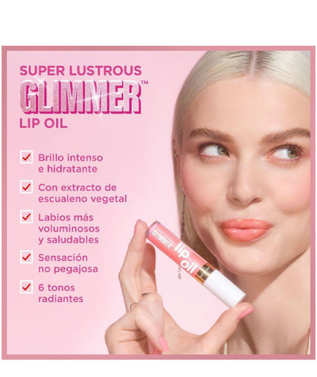 SUPER LUSTROUS GLIMMER LIP OIL