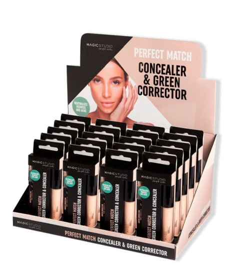 MAGIC STUDIO PERFECT MATCH CONCEALER & GREEN CORRECTOR