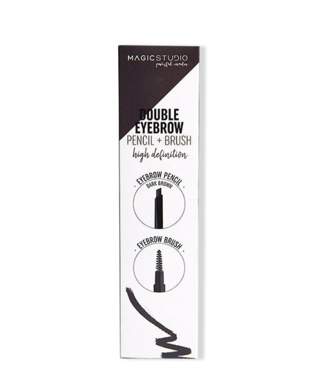MAGIC STUDIO DOUBLE EYEBROW PENCIL & BRUSH