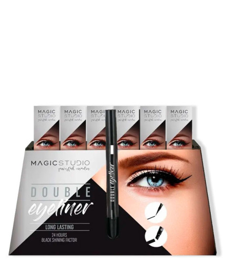 MAGIC STUDIO DOUBLE EYELINER 24H