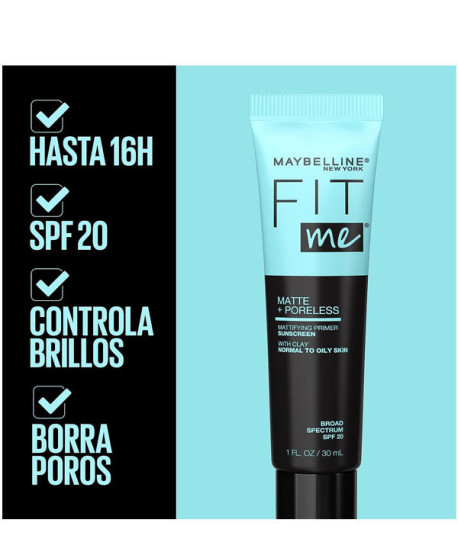 FIT ME MATTE + PORELESS PRIMER