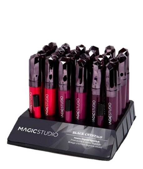 BLACK CRYSTALS MATTE LIQUID LIPSTICK