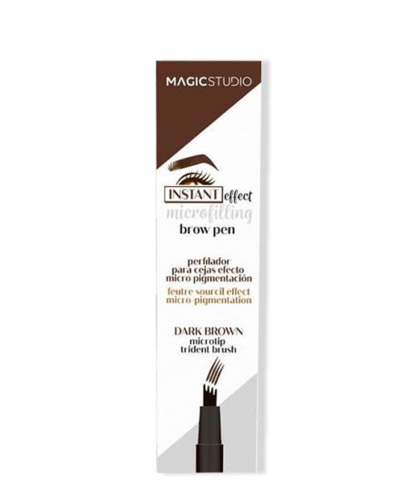 MAGIC STUDIO INSTANT EFFECT MICROFILLING BROWN PEN