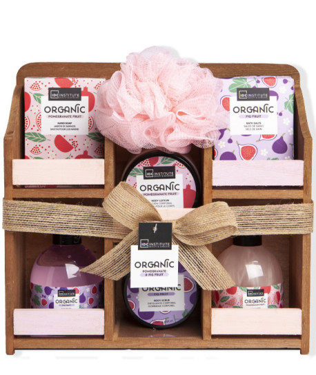 ORGANIC POMEGRANATE&FIG FRUIT BATH SET 7 PIEZAS ARMARIO