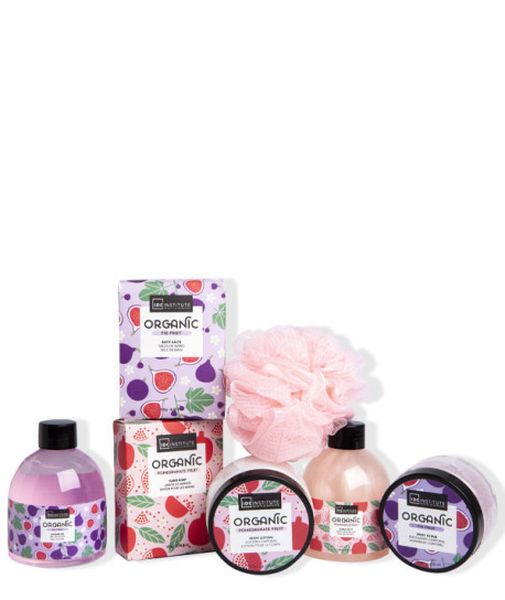 ORGANIC POMEGRANATE&FIG FRUIT BATH SET 7 PIEZAS ARMARIO