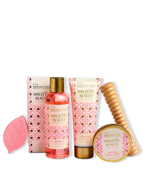 HOLISTIC BEAUTY LOTUS & WHITE TEA SET 6 PIEZAS