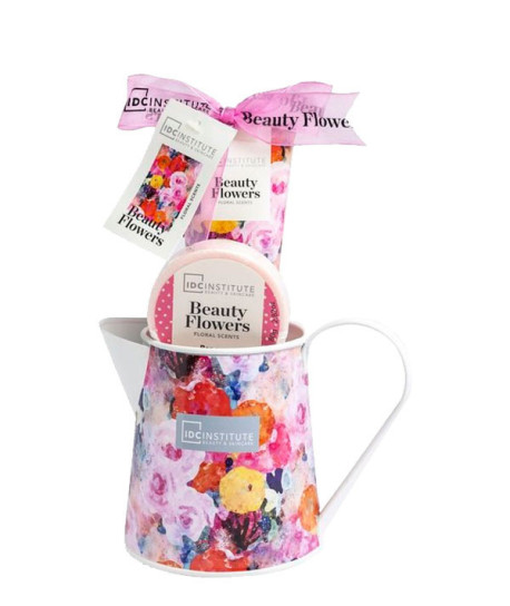 BEAUTY FLOWERS FLORAL SCENTS JARRA 2 PIEZAS