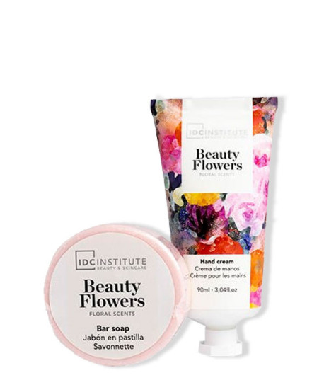 BEAUTY FLOWERS FLORAL SCENTS JARRA 2 PIEZAS