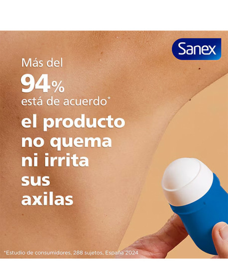SANEX DERMO+ EXTRA CONTROL 72H DESODORANTE ROLL-ON