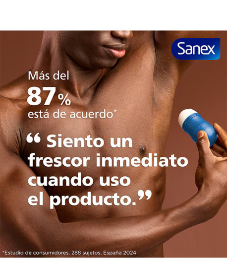 SANEX DERMO+ EXTRA CONTROL 72H DESODORANTE ROLL-ON