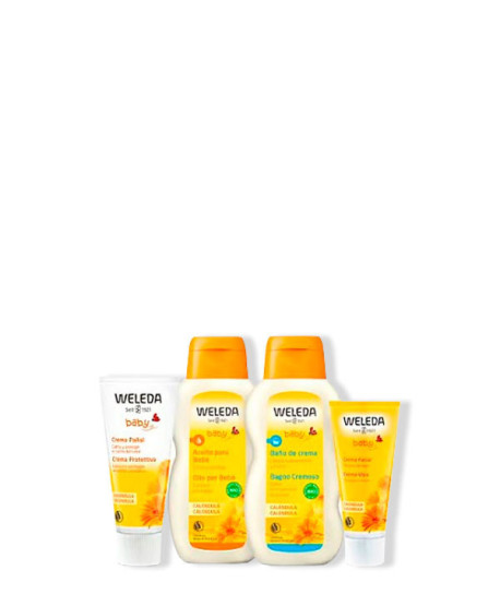 BIENVENIDO BEBÉ SET DE BAÑO 4 PIEZAS