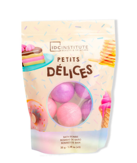 PETITS DÉLICES BATH BOMBS SET 5 PIEZAS