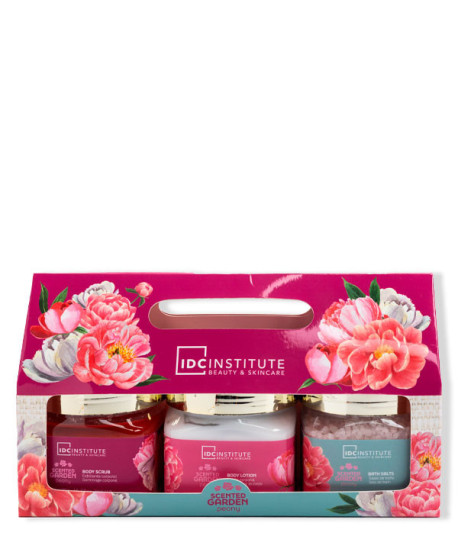 SCENTED GARDEN PEONY BODY COMPLETE SET 3 PIEZAS