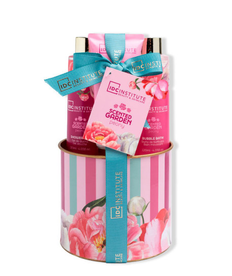SCENTED GARDEN PEONY LATA SET 3 PIEZAS