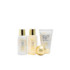 SCENTED BATH GOLD VANILLA AND SANDALWOOD SET 4 PIEZAS