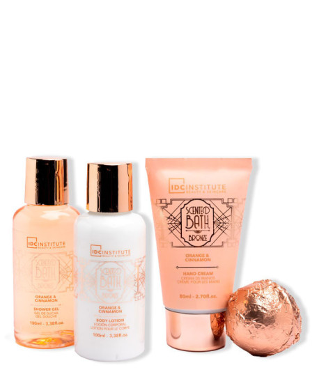 SCENTED BATH BRONZE BAÑERA SET 4 PIEZAS