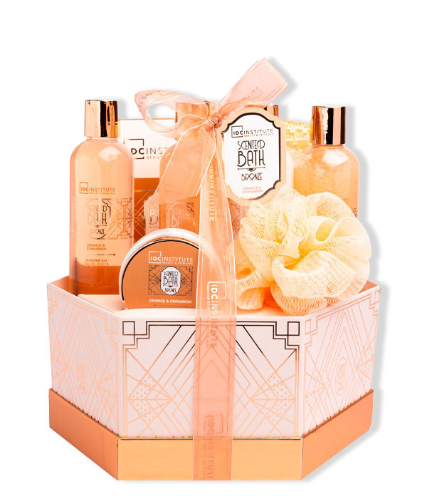 SCENTED BATH BRONZE CESTA...