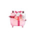 SCENTED BATH ROSE BAÑERA SET 4 PIEZAS