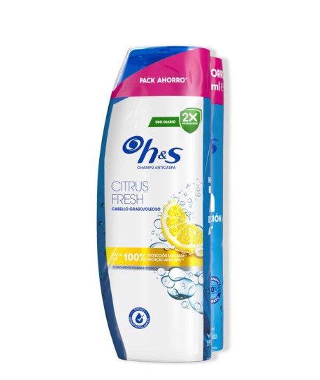 CHAMPÚ CITRUS FRESH DUPLO PACK AHORRO