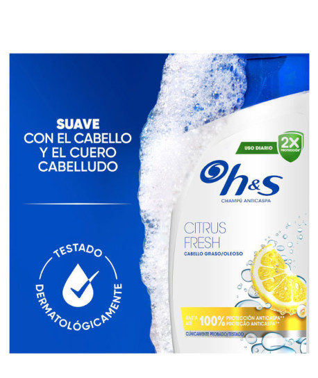CHAMPÚ CITRUS FRESH DUPLO PACK AHORRO