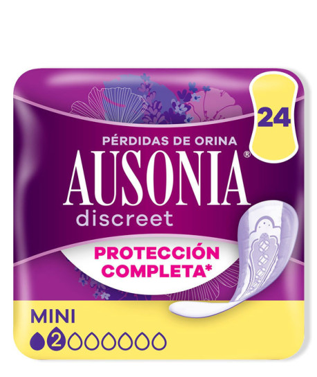 PROTECCIÓN COMPLETA MINI COMPRESAS PÉRDIDA ORINA
