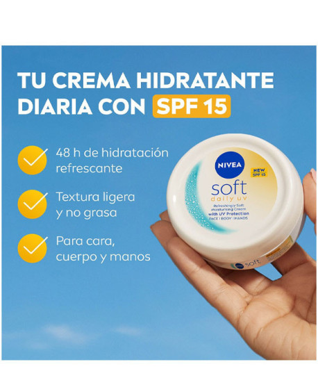 SOFT UV DIARIO SPF15 CREMA HIDRATANTE