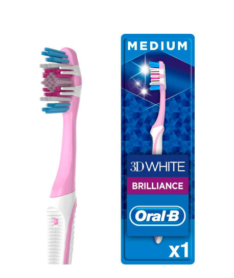 3D WHITE MEDIO CEPILLO DE DIENTES