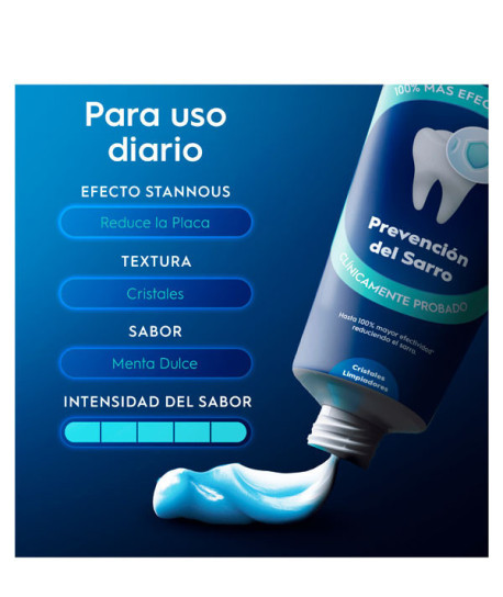 ADVANCED PREVENCIÓN SARRO PASTA DENTAL DUPLO