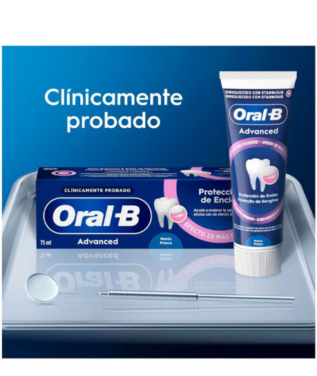 ADVANCED PROTECCIÓN DE ENCÍAS PASTA DENTAL DUPLO