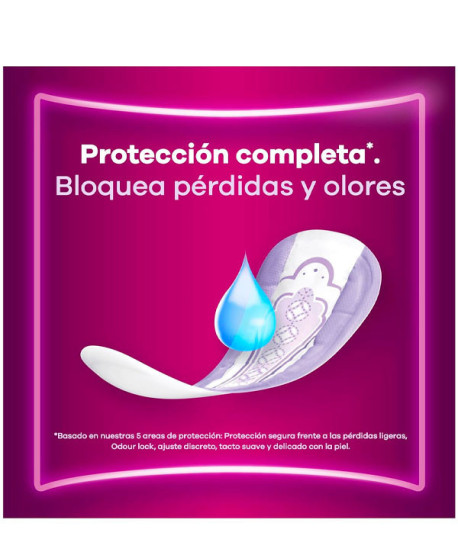 PÉRDIDAS DE ORINA DISCREET MINI PLUS COMPRESAS