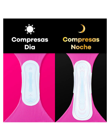 ULTRAFINA NOCHE EXTRA COMPRESAS