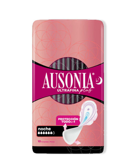 PLUS PROTECCIÓN TODO EN 1 NOCHE COMPRESAS