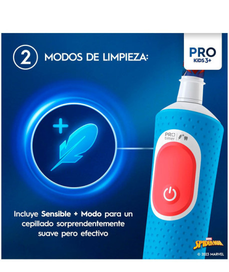 SPIDERMAN PRO KIDS CEPILLO ELÉCTRICO