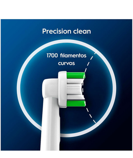 PRECISION CLEAN RECAMBIO CEPILLO ELÉCTRICO 2 UNIDADES