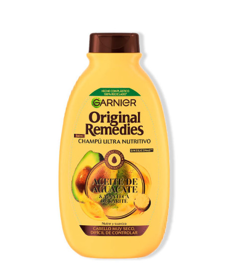 ORIGINAL REMEDIES CHAMPÚ ULTRANUTRITIVO ACEITE AGUACATE