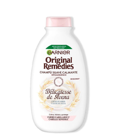ORIGINAL REMEDIES CHAMPÚ SUAVE  DÉLICATESSE DE AVENA