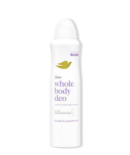 WHOLE BODY DEO SPRAY LAVANDER AND CAMOMILE SCENT