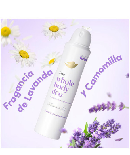 WHOLE BODY DEO SPRAY LAVANDER AND CAMOMILE SCENT