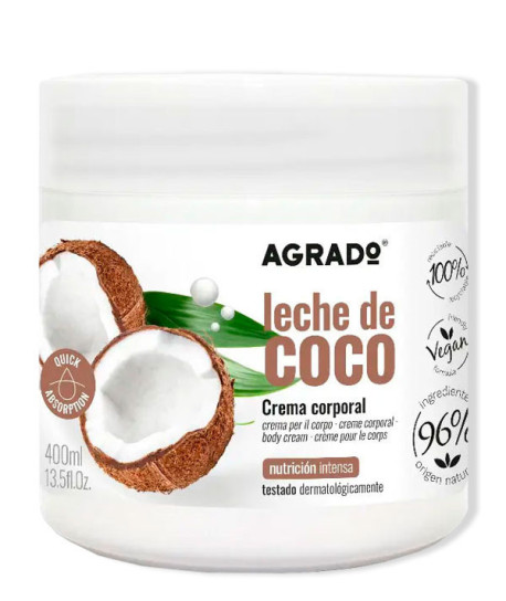 CREMA CORPORAL LECHE DE COCO