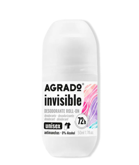 INVISIBLE DESODORANTE ROLL ON UNISEX