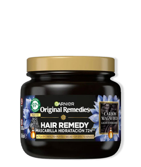 ORIGINAL REMEDIES CARBÓN MAGNÉTICO MASCARILLA