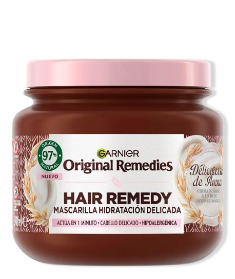ORIGINAL REMEDIES DÉLICATESSE DE AVENA MASCARILLA