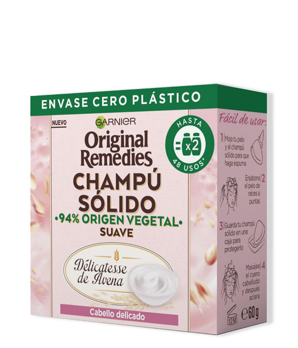 CHAMPÚ SÓLIDO DÉLICATESSE...