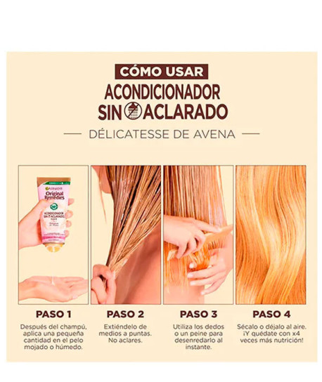 ORIGINAL REMEDIES ACONDICIONADOR DÉLICATESSE AVENA